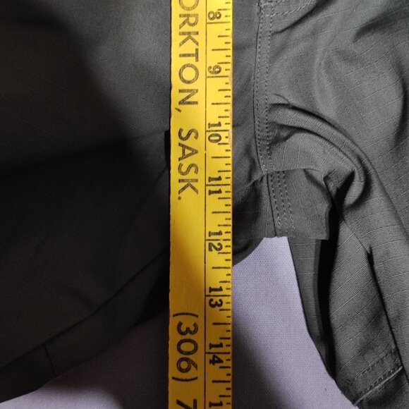 5.11 Tactical Series TDU pants women's size 14 Long green Cargo Ripstop Flex-Tac - Picture 15 of 16